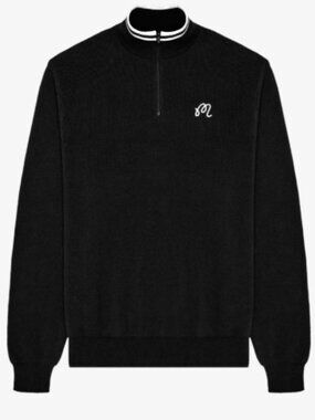 Malbon Sorrel Knit 1/4 Zip Sweater